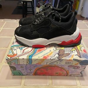 Jeffrey Campbell Black Athletic Shoes